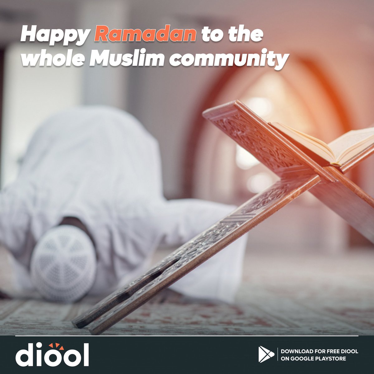 Diool wishes a blessed and joyful start to Ramadan  Kareem 🌙 to the entire Muslim community. 

#MobilePayment #financing #efacture
