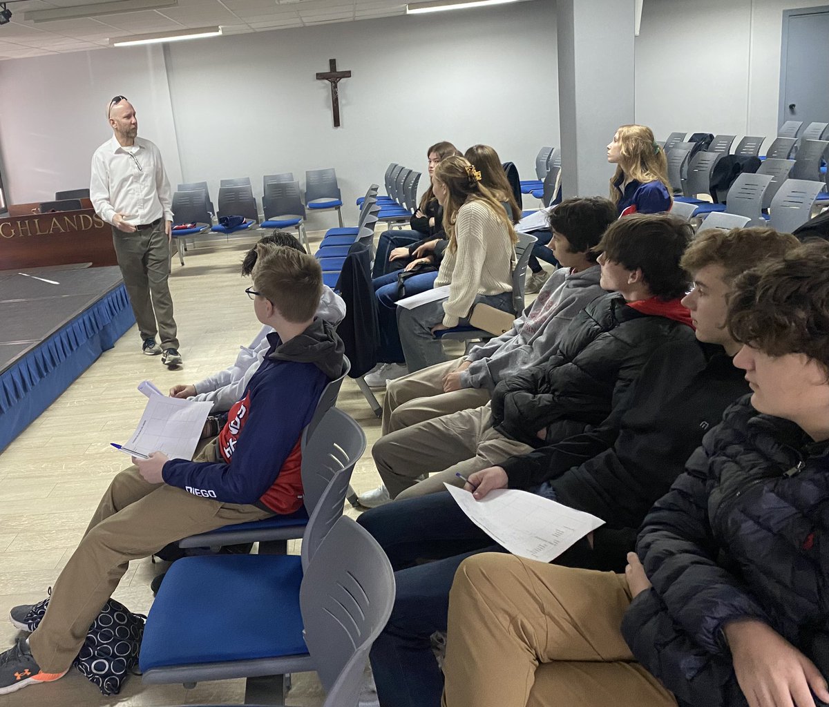 Spanish Exchange 2024: Mr Pendleton prepping the students for the day’s adventure into Madrid.