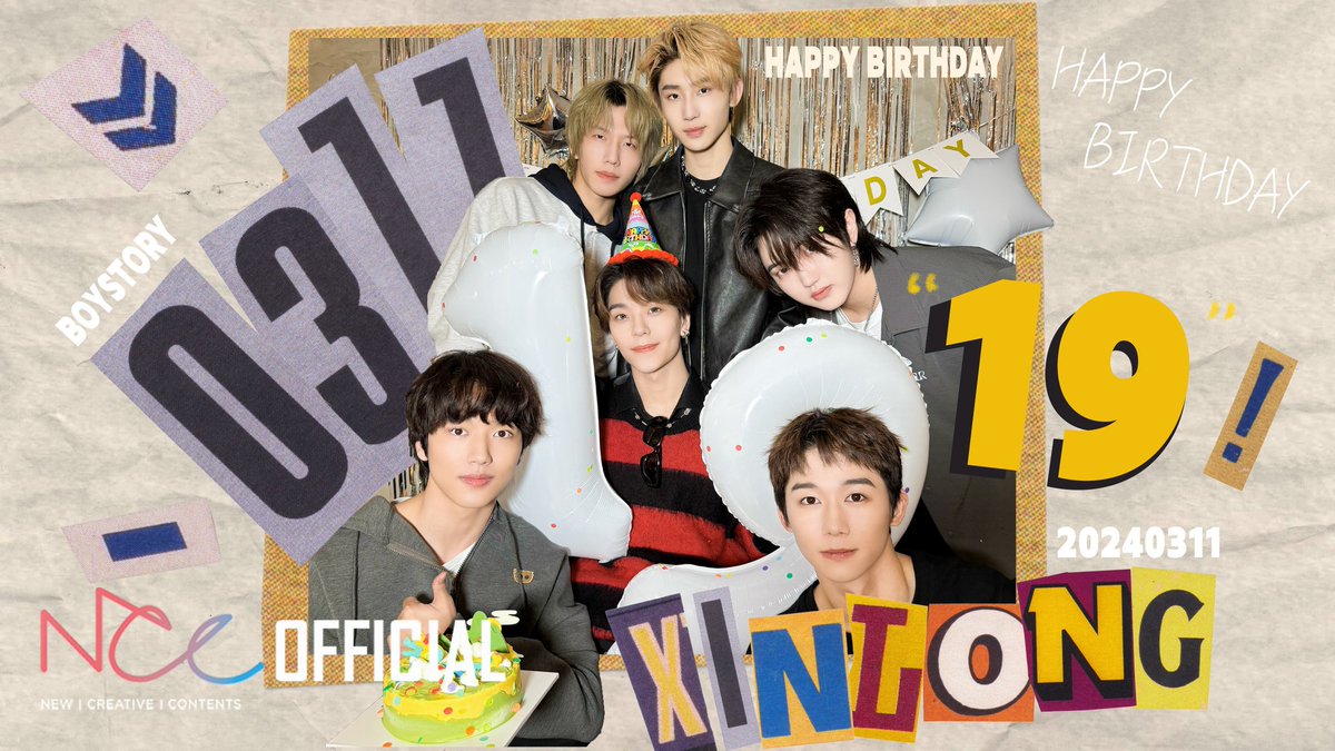 BOYSTORY_WORLD's tweet photo. BOY STORY Birthday
HAPPY XINLONG's DAY🎂🎉🎁
(Sub EN) 

▶️https://t.co/V0LichbY8w

BOY STORY “属于我的一天”
新的一岁！新技能get！
还有来自兄弟们热烈的祝福！
鑫隆十九岁生日快乐~

#BOYSTORY #XINLONG #鑫隆
#生日快乐 #鑫隆0311生日快乐 
#HappyBirthdayXINLONG https://t.co/ZQA5oU9SHh