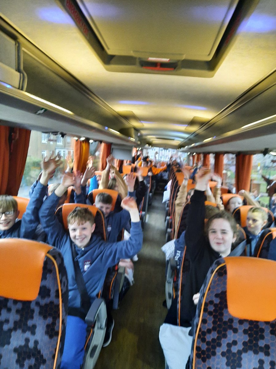 And we're off - Dalguise, here we come 😃 @MorayPS