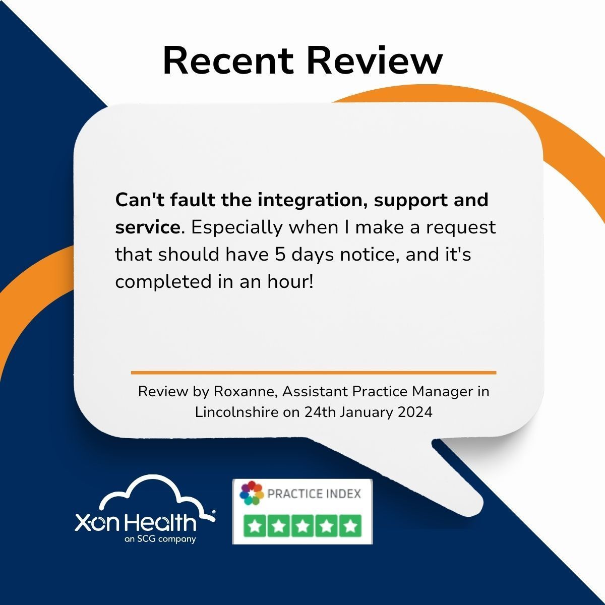 A huge thank you to those who have taken the time to write us a review. We are extremely proud of our 5-star status on @PracticeIndex.

All feedback is truly appreciated and motivates us to keep striving towards our goal. 

#Xon #SurgeryConnect #PatientAccess #DigitalFrontDoor