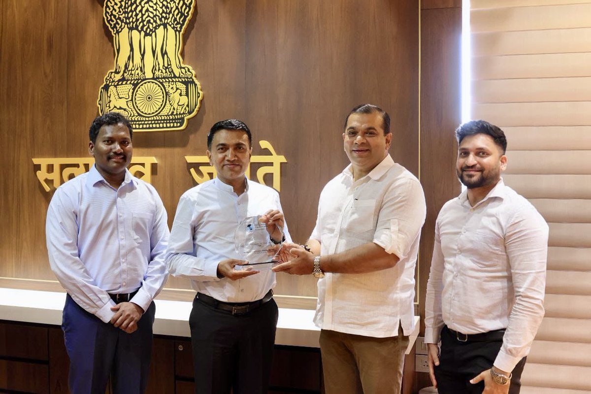 Glad to announce that Goa was bestowed with the 'Destination of the Year' award at PATWA Travel Award Ceremony #ITBBerlin2024! Congratulations to Tourism Minister Shri. @RohanKhaunte for being recognized as the 'Tourism Minister of the Year' by PATWA. This recognition has