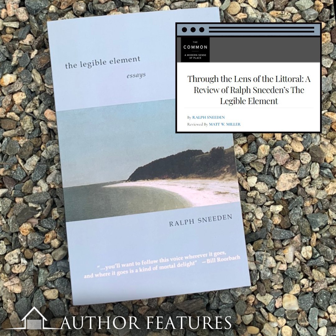 Great to see Ralph Sneeden's debut essay collection, THE LEGIBLE ELEMENT, reviewed so thoughtfully by Matt W. Miller for @commonmag! Check it out here: bit.ly/3IxhXSs @mattwmiller89
