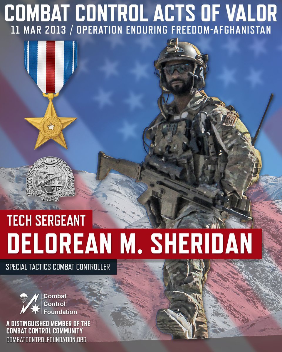 CombatControlFn's tweet image. #CombatControl #ActsofValor | 11 MAR 2013 | Operation #EnduringFreedom-#Afghanistan | #USAF #SpecialTactics #CombatController's actions on this day directly resulted in saving the lives of 23 others. Learn more about this act of bravery at this link: buff.ly/3TrWMap