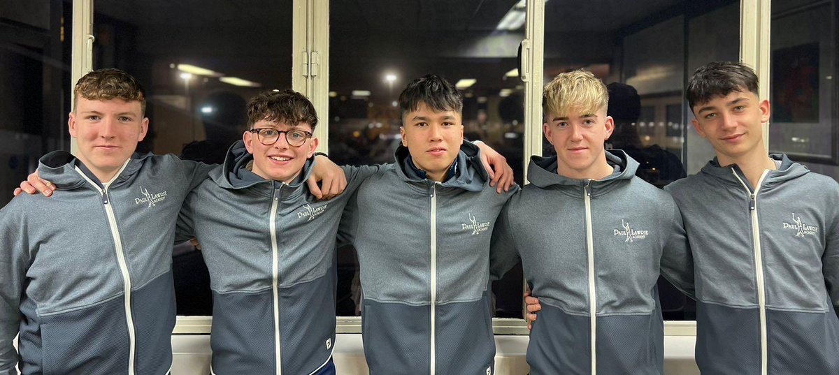 Five Paul Lawrie Academy players off to Desert Springs this morning with academy manager @SpencerHGolf for a week of practice, playing and fitness training 🇪🇸