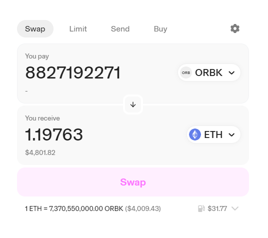 yXsoXserious's tweet photo. $ORBK airdrop https://t.co/eQsxFEBebe https://t.co/daZQxrZXig