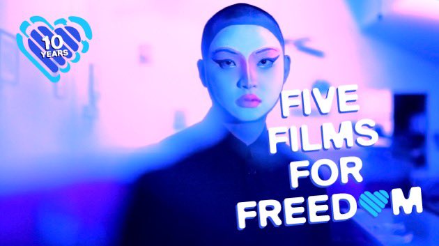 The countdown to #FiveFilmsForFreedom 2024 is on! 🎬🌈 As we approach our 10th annual showcase with @BFIFlare, join us in embracing LGBTQIA+ stories that inspire. Watch 13 - 24 March for free online ➡️ britishcouncil.org/five-films #LoveIsAHumanRight #BFIFlare