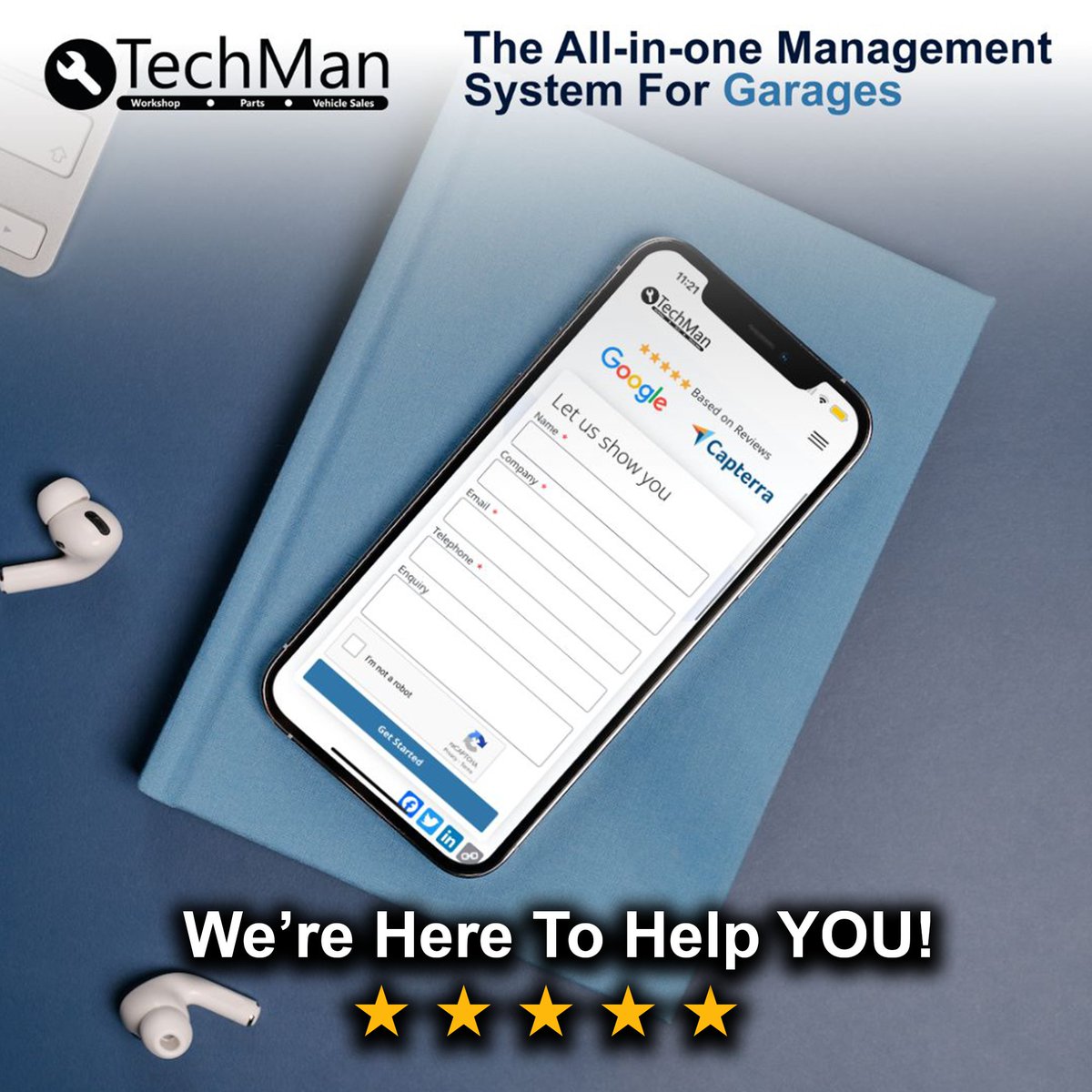 See TechMan live in action!

If you want a free demo, have any questions or need help, fill out our enquiry form and we’ll get back to you 🙌

techmangms.com/contact-us/

#TechMan #GarageManagement #ContactUs
