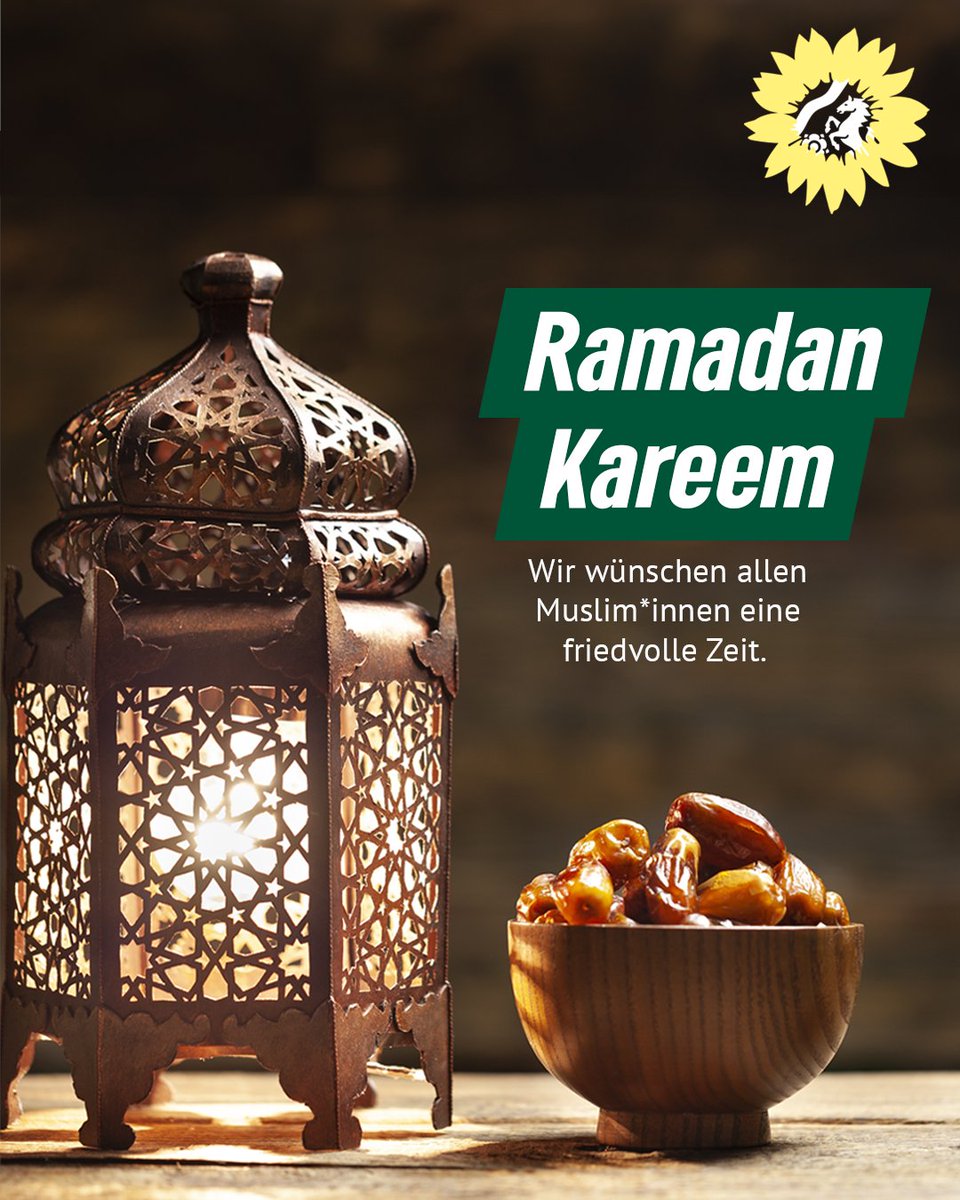 Heute beginnt der Fastenmonat #Ramadan. Wir wünschen allen Muslim*innen eine friedvolle Zeit. #Ramadan2024 #ramadanmubarak