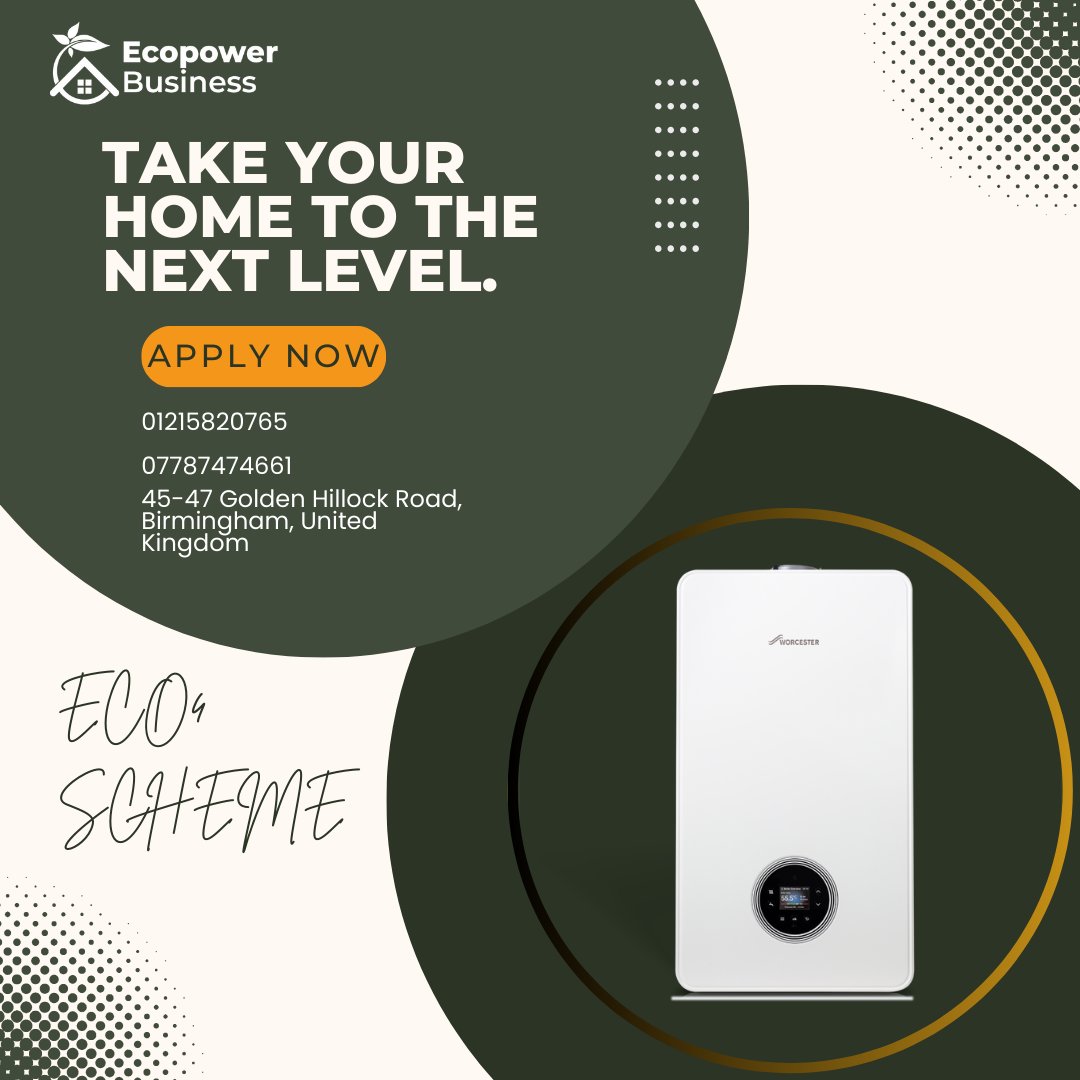 EcoPower33's tweet photo. "Stay warm, save. Visit https://t.co/eZcd21bEDh for Free Boiler Replacements, Insulation, Heating Controls. #Freeboilerreplace #LoftInsulation #Externalwallinsulation #Heatingcontrol #Birmingham #upgradehome." https://t.co/qupyCe0ZFd