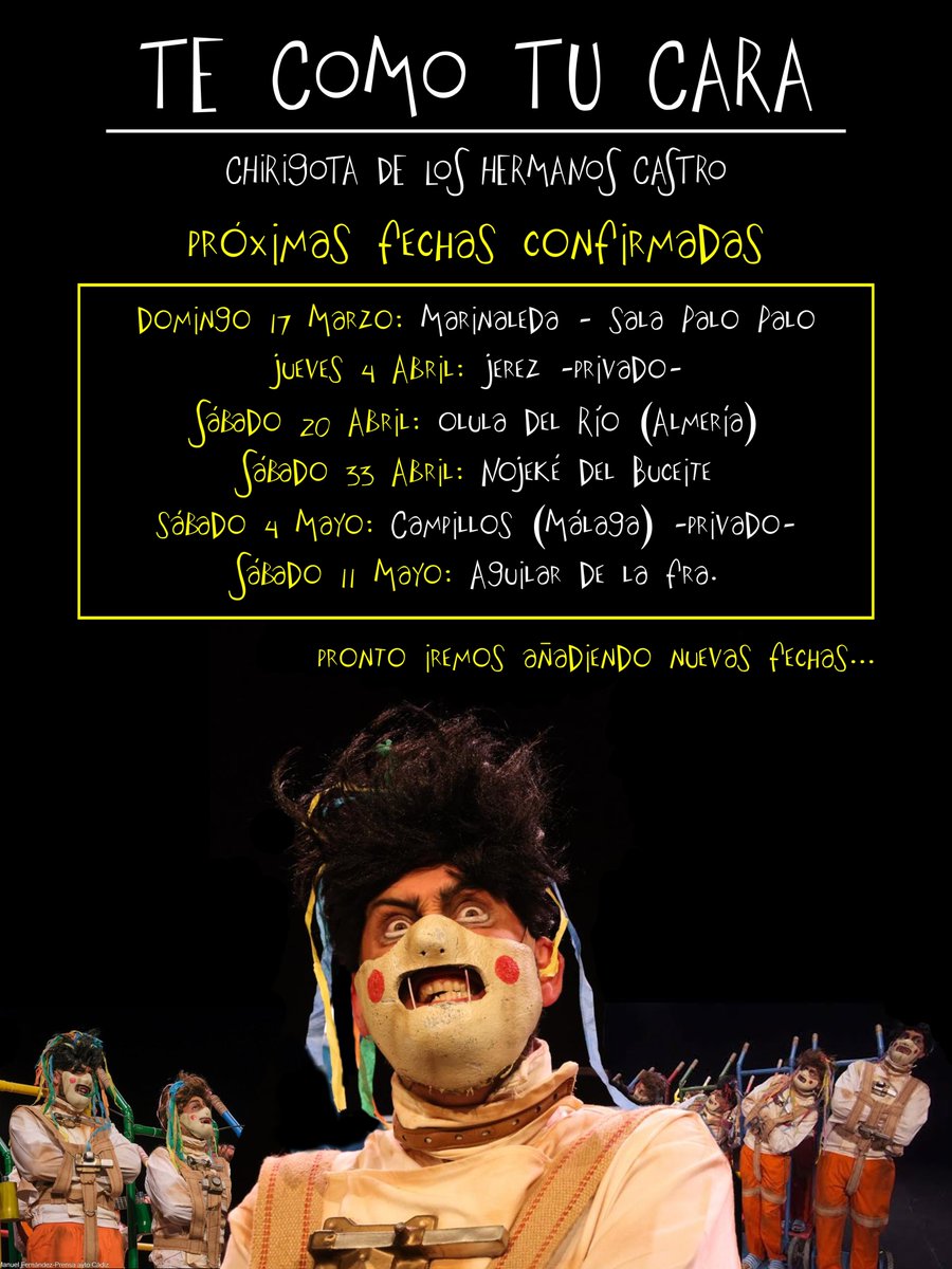 próximas actuaciones...