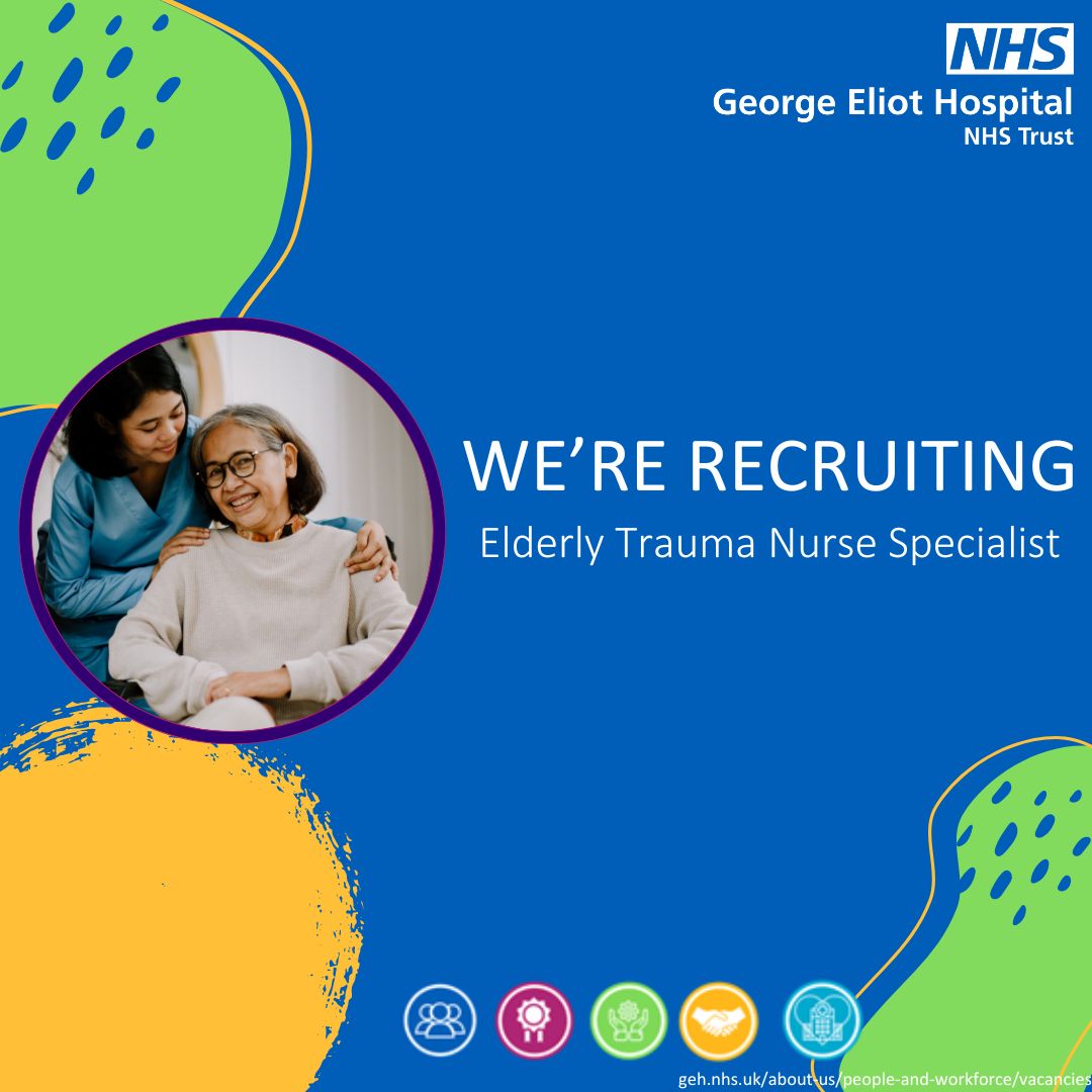 We are looking for an experienced Elderly Trauma Nurse Specialist to join our team! Interested? Follow the link below to apply: jobs.nhs.uk/candidate/joba…