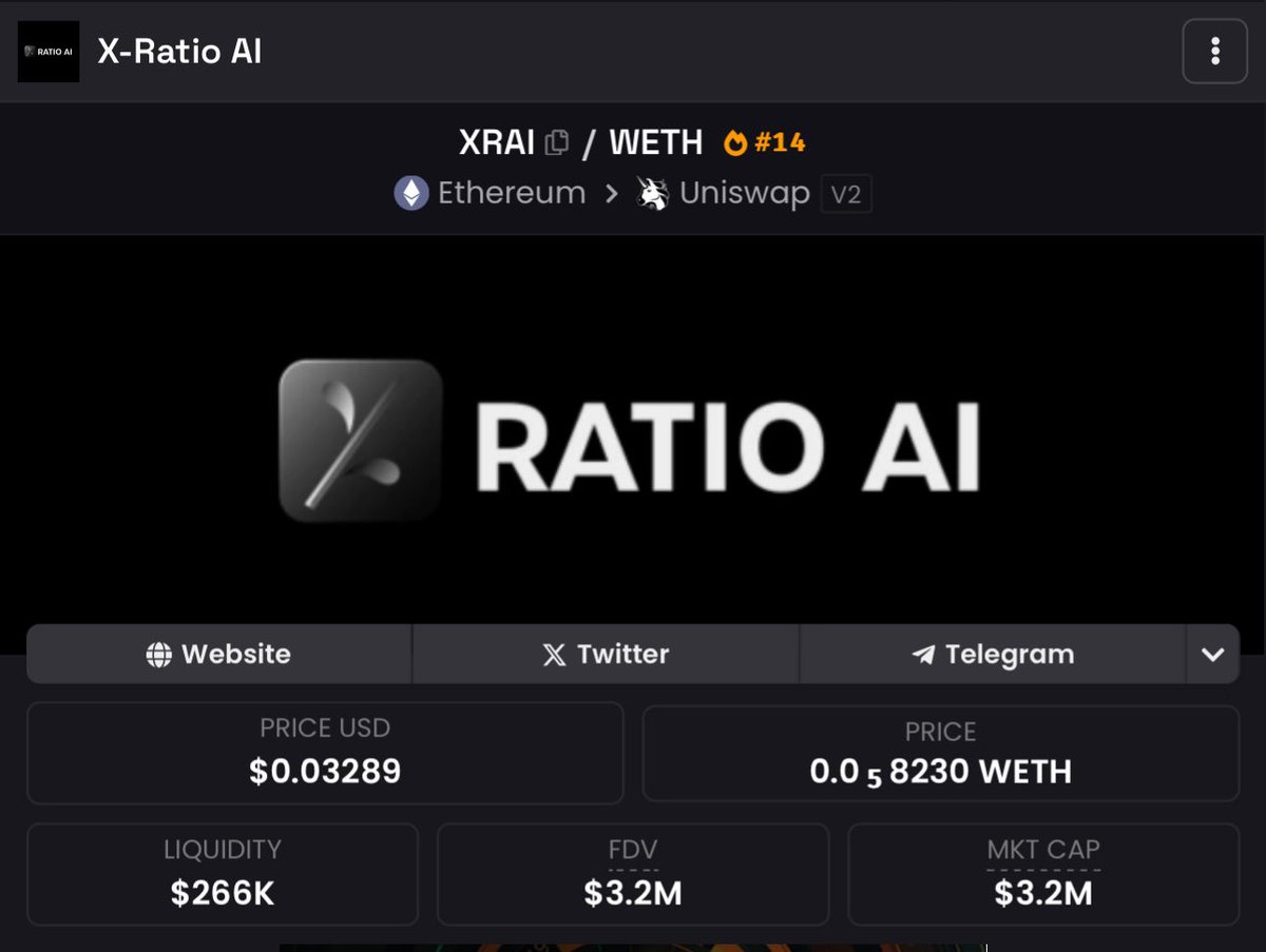 $Xrai 3x from call 

Just the beginning