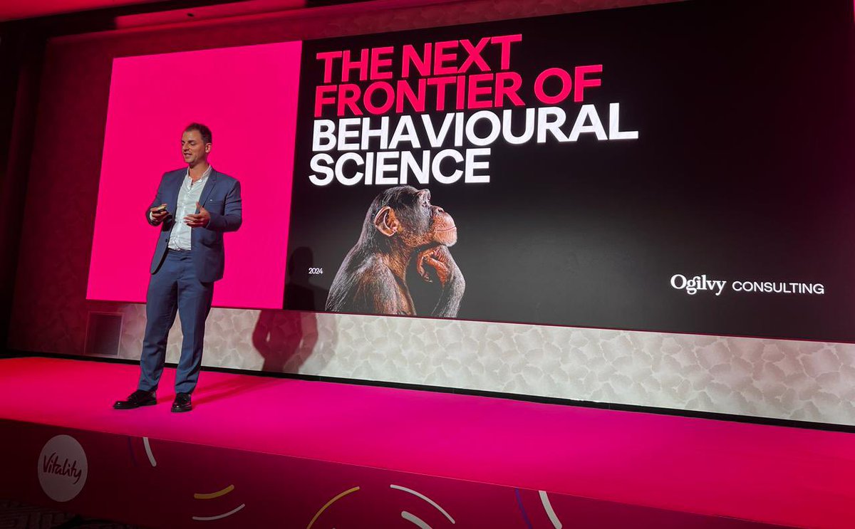 In true Ted-talk style, @danbenyork, shares insights into the future of behaviour change with fun, interactive questions and shares real-life examples from different industries. #HealthyHabits #GVC2024