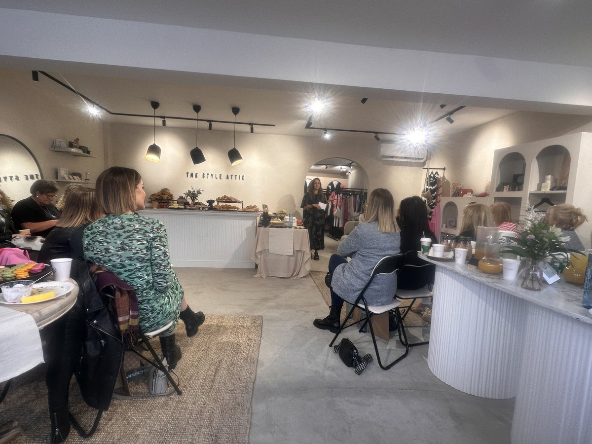 laurarobinsonpr's tweet photo. We spent #InternationalWomansDay hosting The Style Attics IWD Brunch, which featured a panelist of powerful women, an opportunity to network with likeminded women and support a female business. #TheStyleAttic #IWD2024 #PR #EventPlanning #Social https://t.co/caGuypo9Xr