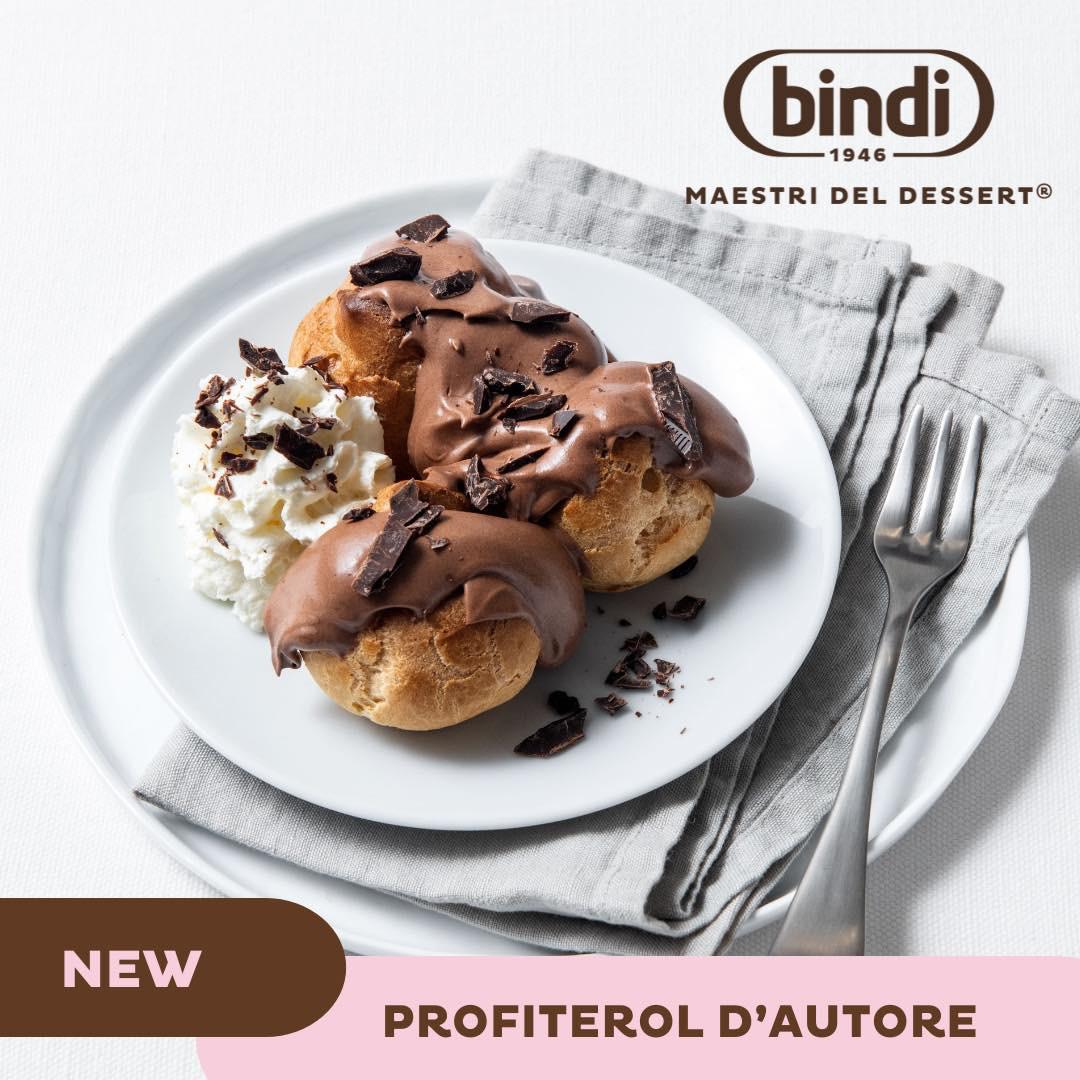 MassariFood's tweet photo. Arriva il Profiterol d'Autore, un classico intramontabile della gamma Bindi, da oggi in una nuova versione totalmente personalizzabile. Vai su https://t.co/VytmsJgX6W
#lapiugrandepasticceriaditalia #maestrideldessert #bindidessert #sigep #sigep2024 #novità #profiterol https://t.co/PLuKj3z0o6
