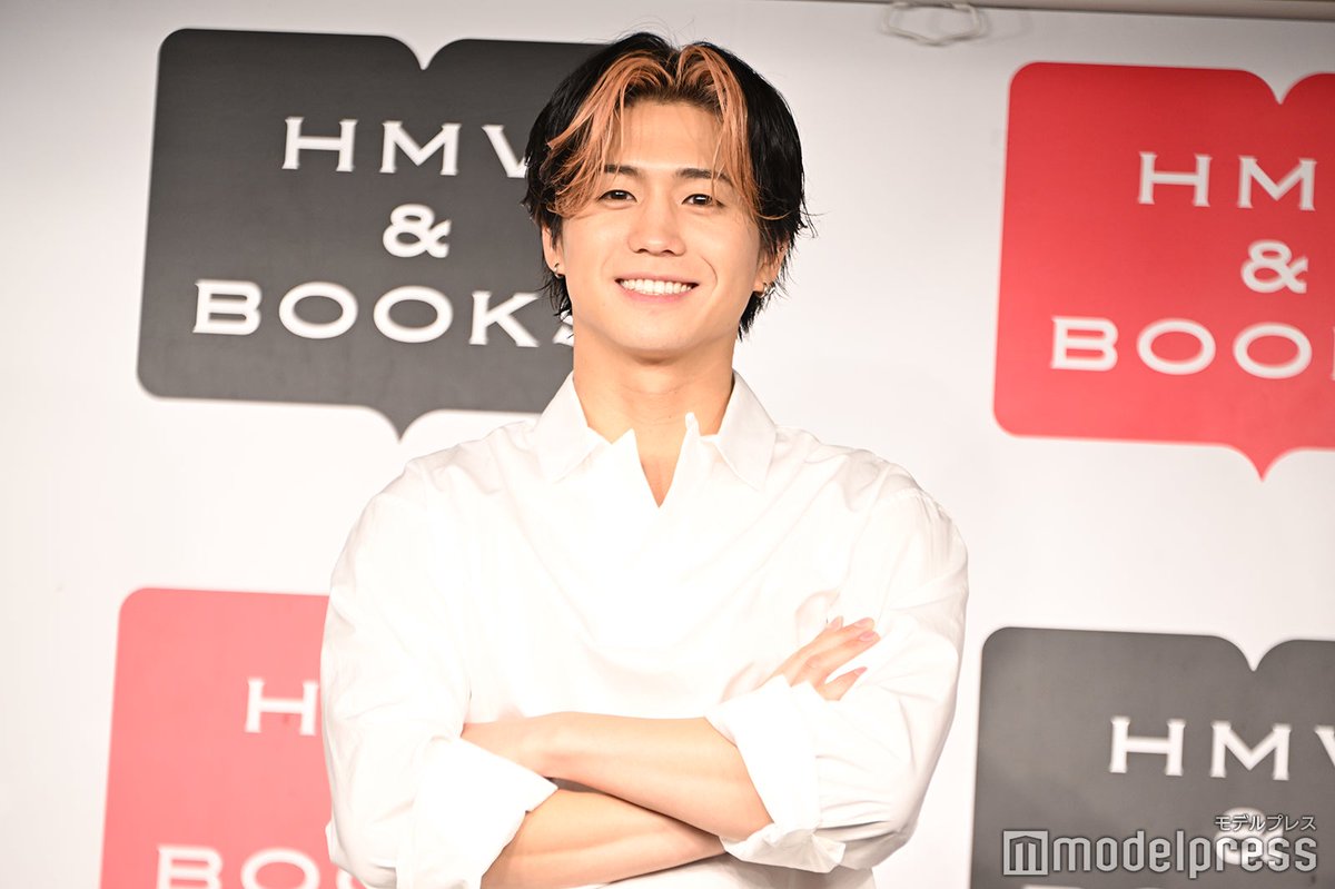 modelpress's tweet photo. FANTASTICS瀬口黎弥
今後のライブでお尻を出す可能性は？✍
報道陣笑わせる🕺

🔻写真・記事詳細
https://t.co/GfBCuenAE4

#瀬口黎弥写真集 では「僕、お尻綺麗なので出したいんです」と積極的にグラビアに挑戦した。

@leiya_sgc96 @fantastics_fext #HBD黎弥 #瀬口黎弥 #黎弥くん #びびぐら https://t.co/ceCyGt4Khe