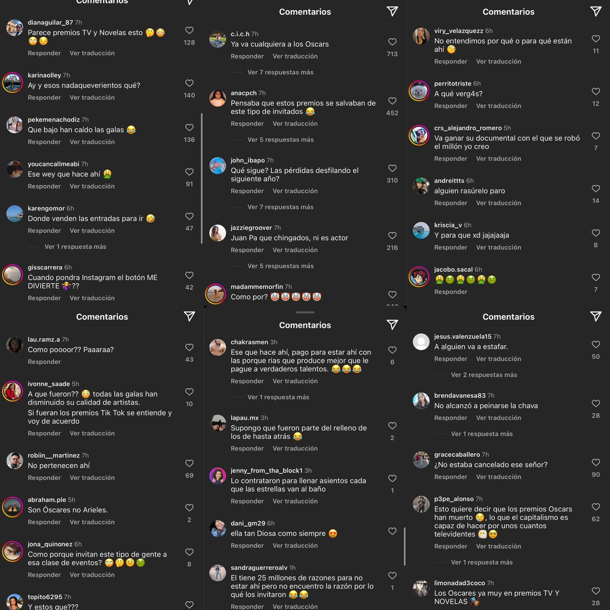 XRENDER1024's tweet photo. @TheAcademy @ELLEMexico @GlamourMex @VogueMexico @CARASmexico @macabeso @VIX @RokuLATAM @PrimeVideoLat @iemmys @TVyNovelasMex @hola @Quien Ahora pasamos a lo + importante, la burla q fueron en redes sociales por los comentarios de los internautas 🤣 en las notas q mando poner el mismo, y aclaro q esta si es gnt real no como los bots q utiliza el en sus post, asi o mas qmados este par de 🤡🤣 x su bazucirco #Oscars https://t.co/T7G353oLer