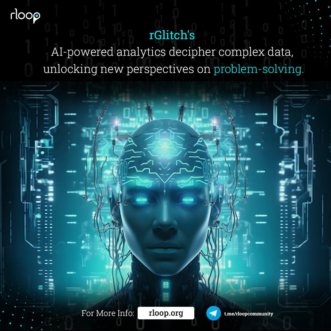 rLoopDAO's tweet photo. rGlitch's AI-powered analytics decipher complex data, unlocking new perspectives on problem-solving.
Join us on Discord : https://t.co/qIixfibcZV Join us on Telegram : https://t.co/qRItTfxFVC
#Hyperloop #AI #decentralized #rFlight #rLoopToken #NFTs #Hyperlooptechnology #Web3 #DAO #crypto #hyperloop #rloop #AI #realworld
