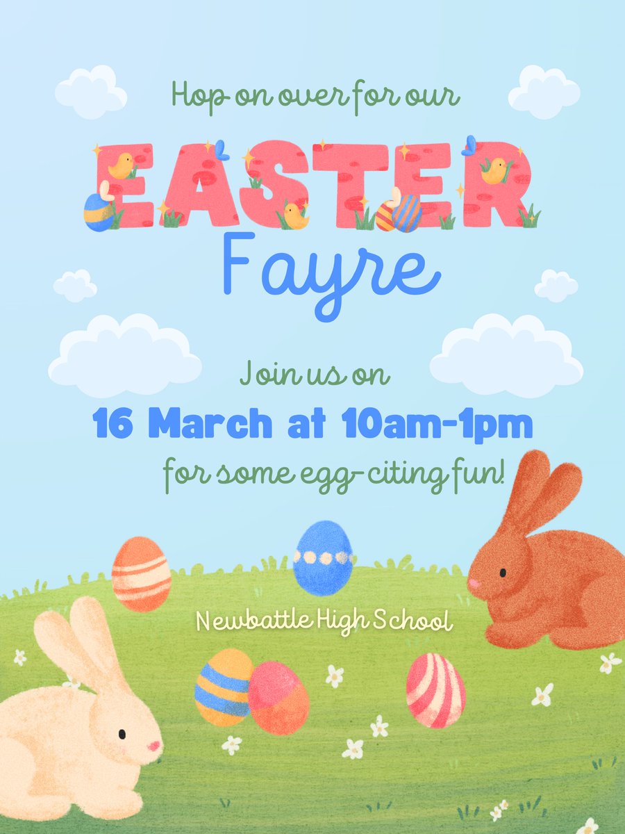 The countdown is on til our first Easter Fayre 🐣 Our S2 Business pupils have been busy creating great products to be sold!