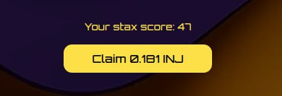 STAX floor price just hit 2 $INJ - Only UP from here! 
As more and more people find out the gold mine of STAX. You will see this number climb! 

Get yours here: injective.talis.art/collection/65d…