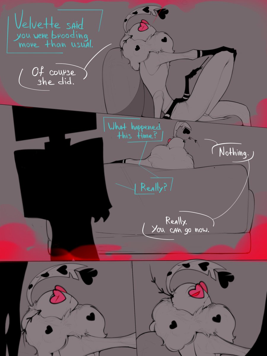4rKrot's tweet photo. Something happened. Part 1.

I really like this one 👉👈 It's a little bit personal for me.

#HazbinHotel #Valvox #Voxval #StaticMoth #HazbinhotelValentino #HazbinhotelVox #vox https://t.co/hBAQwBdUvV