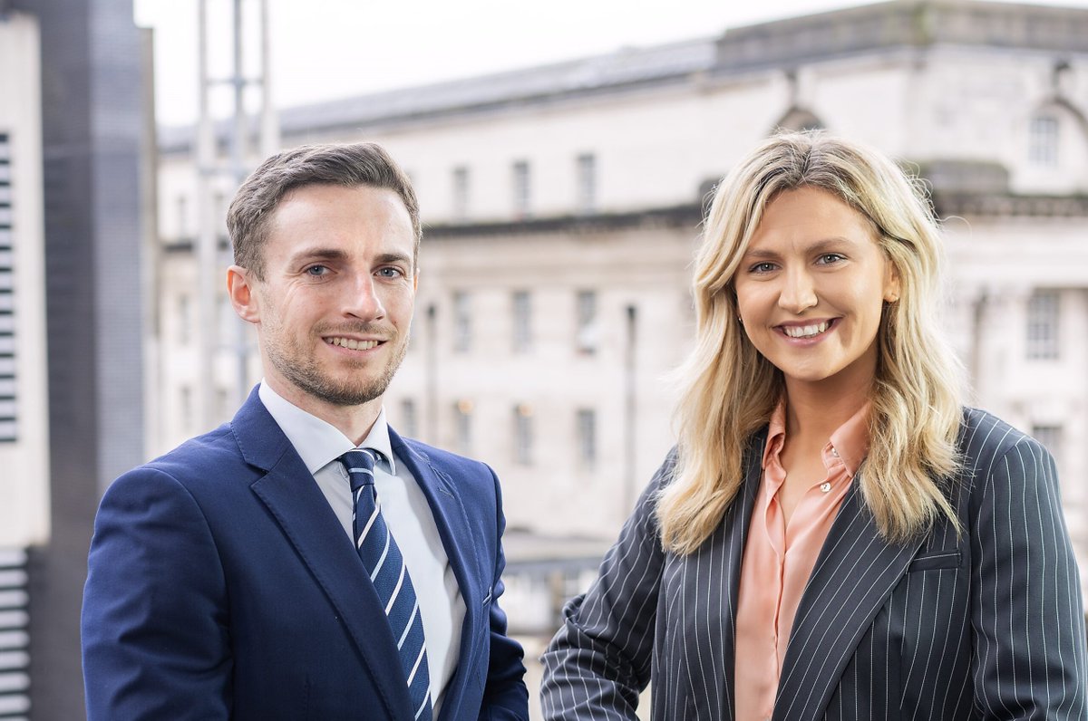 New week, new appointments! 

Hearty congratulations to our Thomas Greenaway on his promotion to Associate and a big welcome aboard to Paige Clements who joins the firm as Assistant Solicitor in our busy litigation department.

#weareORS

oreillystewart.com/new-appointmen…