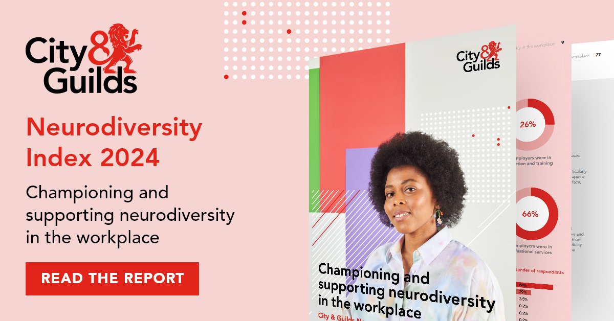 I'm delighted to launch our 2nd #NeurodiversityIndex with @profamandakirby @DoITProfiler! We're committed to raising awareness of workplace barriers for neurodivergent individuals. Explore the findings and learn how to make your organisation more inclusive cityandguildsfoundation.org/what-we-offer/…