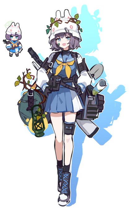 ブルアカ 水着&チャック 空井サキ スリーブ&プレイマット (横