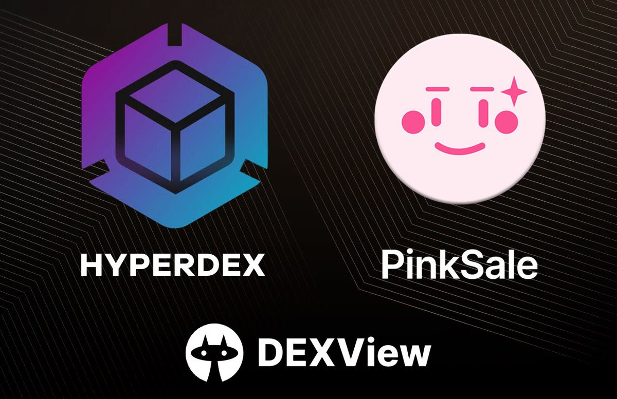 🔥#Pinksale would like to welcome onboard the HyperDex team for their #Presale.

👌Projects continue to choose Pinksale for the constant reliability and successful raises on our platform.

🚀 Check them out below:   

pinksale.finance/launchpad/0x1A…

#ETH #BNB #BTC #Crypto