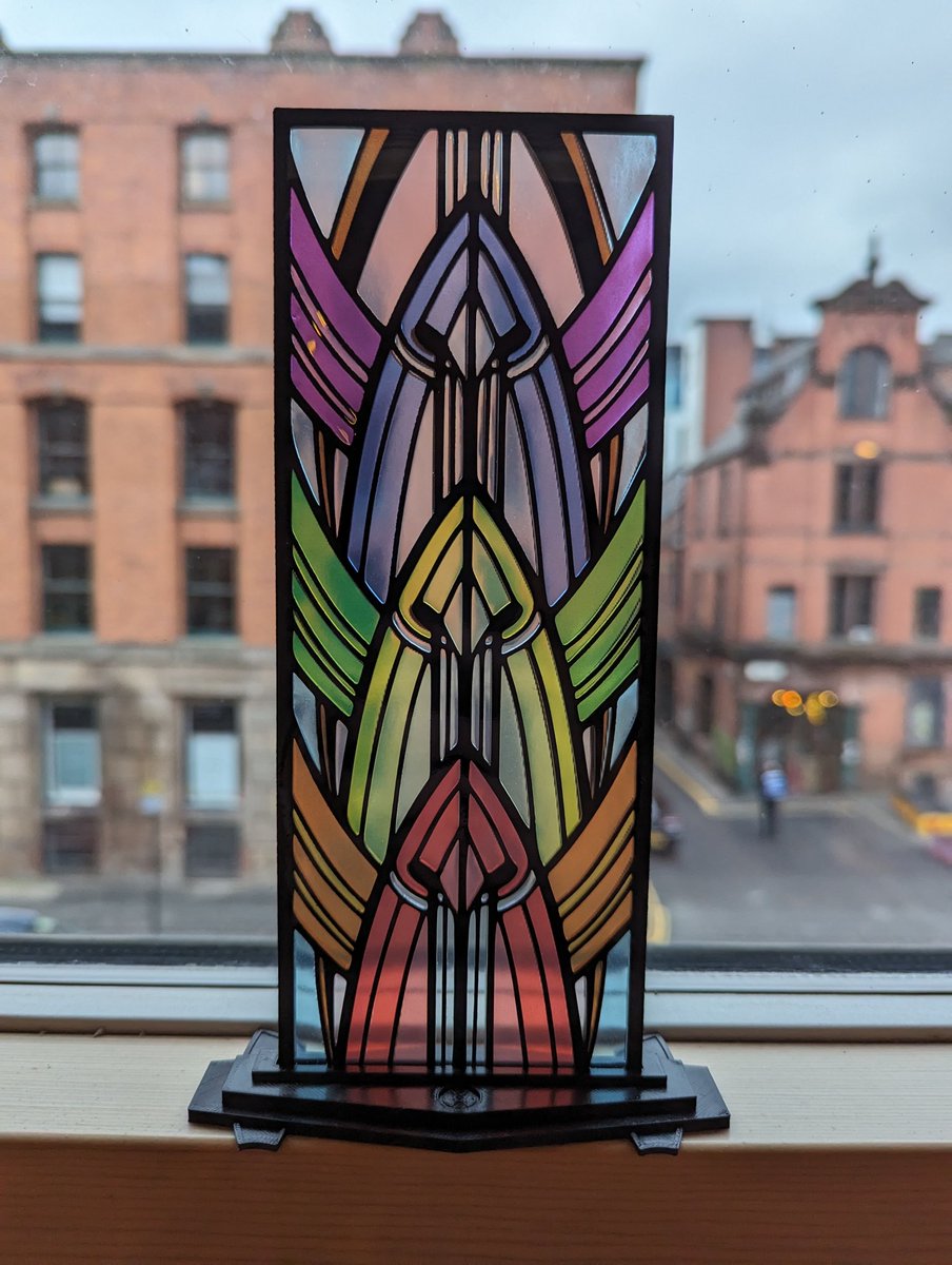 HeadDownGlassUp's tweet image. I don't always just make filth 😝. Made these DS9 Quarks bar designs for my Trekkie bf, including a rainbow recolour for any friends of Garak.