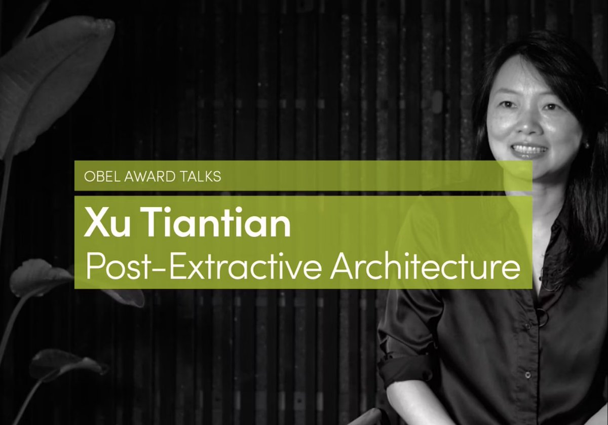 Xu Tiantian speaks to urbanNext in the context of the Obel Award Talks at UIA 2023.
Interview by Ricardo Devesa.
Filmed by Emilie Koefoed.
Edited by Marta Bugés.
Film editing by Evgeniya Barashkova.

urbannext.net/post-extractiv…

#obelawards #architecture #environment #challanges