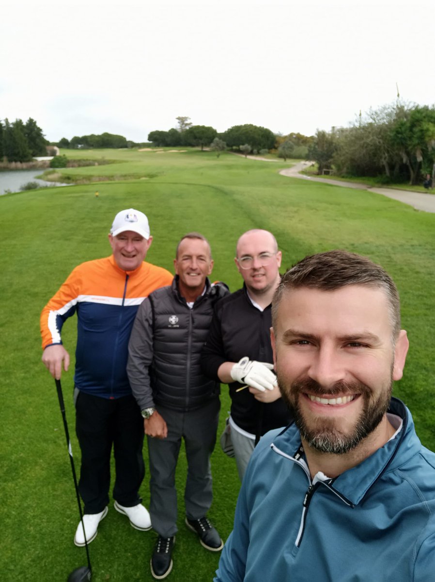 johnhenry92's tweet photo. Great long weekend in Portugal hosting my first golf coaching holiday ⛳️ 🇵🇹 
3 nights , 3 rounds 
@DomPedroHotels 
-Old course 
-Pinhall
-Millenium 
@Dompedrogolf 

https://t.co/nAfPzvGDCs

#Golf #Vilamoura #GolfCoaching #golfholiday https://t.co/gX6wMj7s5Q