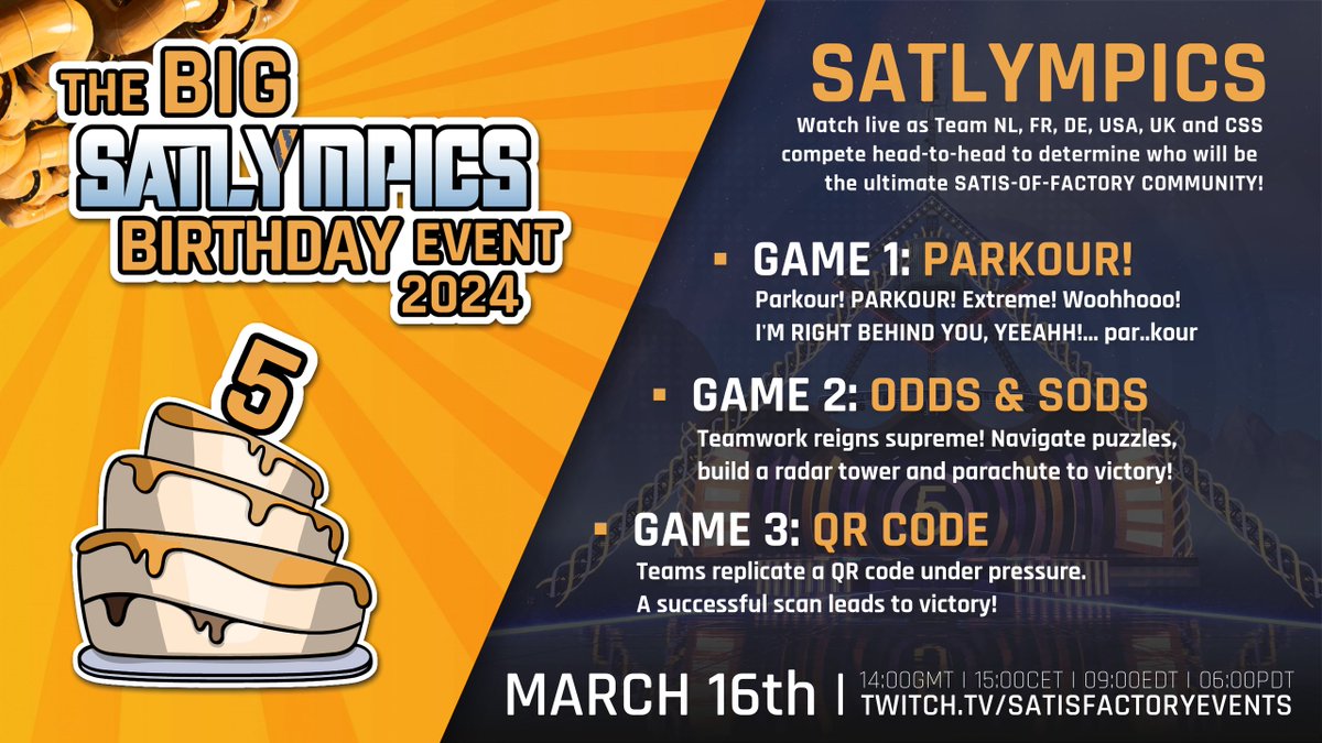 Satisfactoryevents tweet media