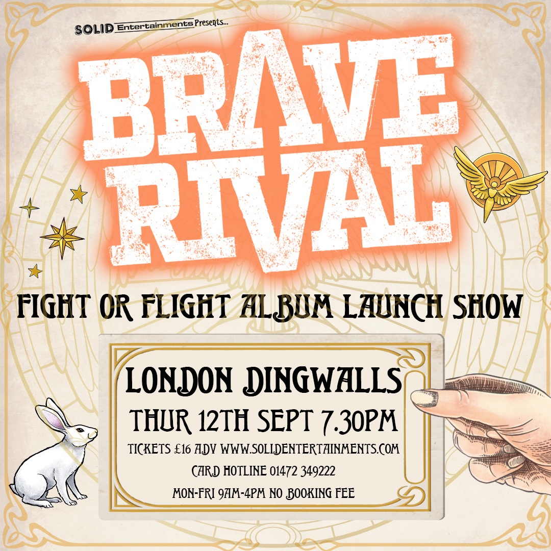 @BraveRivalBand have announced an album launch show at Dingwalls to support the release of Fight or Flight! Book your 🎟️ here: axs.com/uk/events/5357…