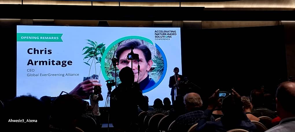 YouthBridge2's tweet photo. The DUAPA Reforestation Project is live at the Accelerating Nature-based Solutions Conference in Zambia! #AcceleratingNbSConference #DUAPA #YouthMatter https://t.co/nIIj4i4PSG