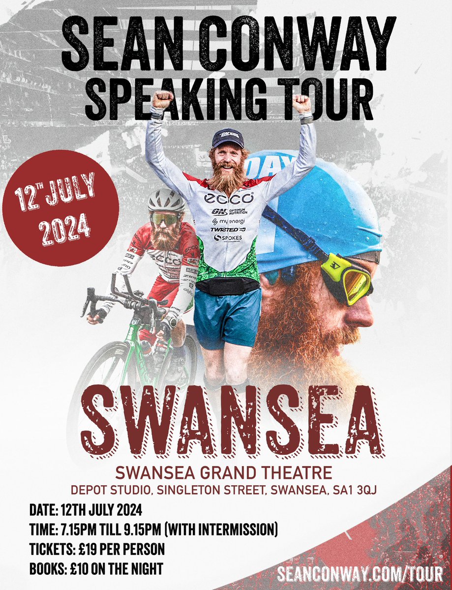 Swansea I’m coming for you. swanseagrand.co.uk/SeanConway