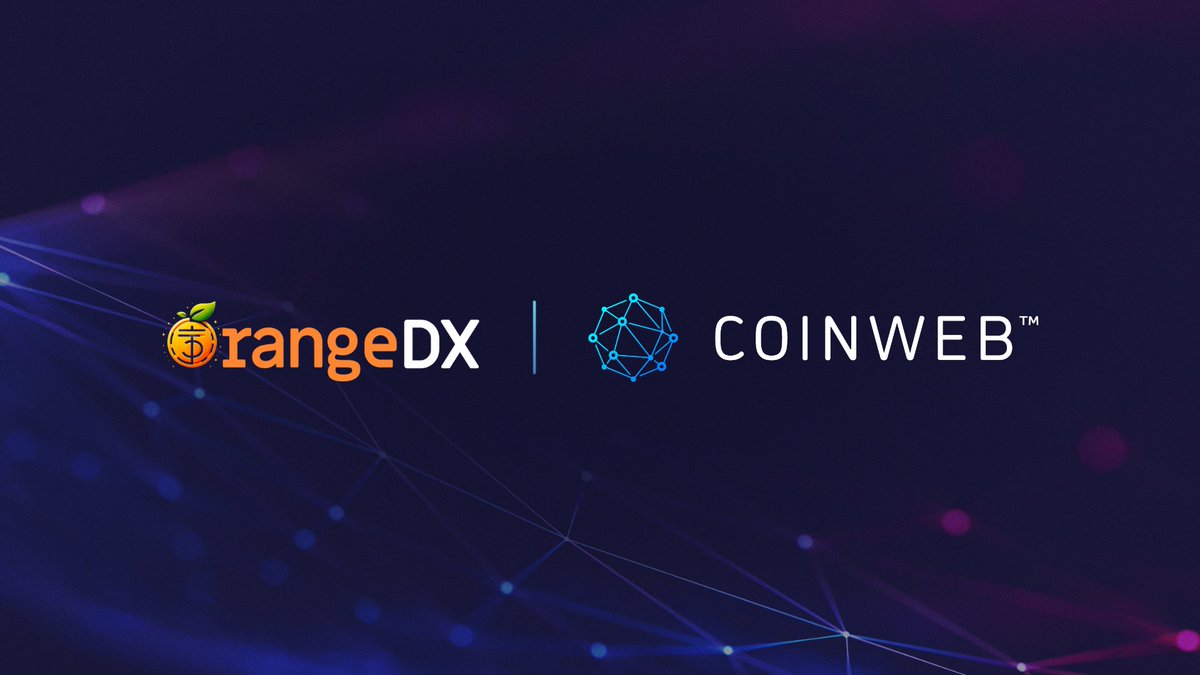 🌐 Announcement 🌐   

Thrilled to announce that <a href="/OrangDx_BRC20/">OrangeDX</a> will be integrating with the Coinweb Protocol and Coinweb Labs have extended a grant to support their innovative dApp.💼

🍊What is OrangeDX?🍊
OrangeDX, a pioneering first-generation #Bitcoin DeFi hub, offers a