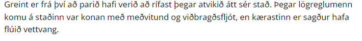 Úr fréttinni 

mbl.is/frettir/erlent…

Hér er væntanlega verið að þýða "conscious and alert"
sem "með meðvit­und og viðbragðsfljót" 

Veit ekki alveg hversu viðbragðsfljótt fólk getur verið nýbúið að missa fæturna, en hvað veit ég.