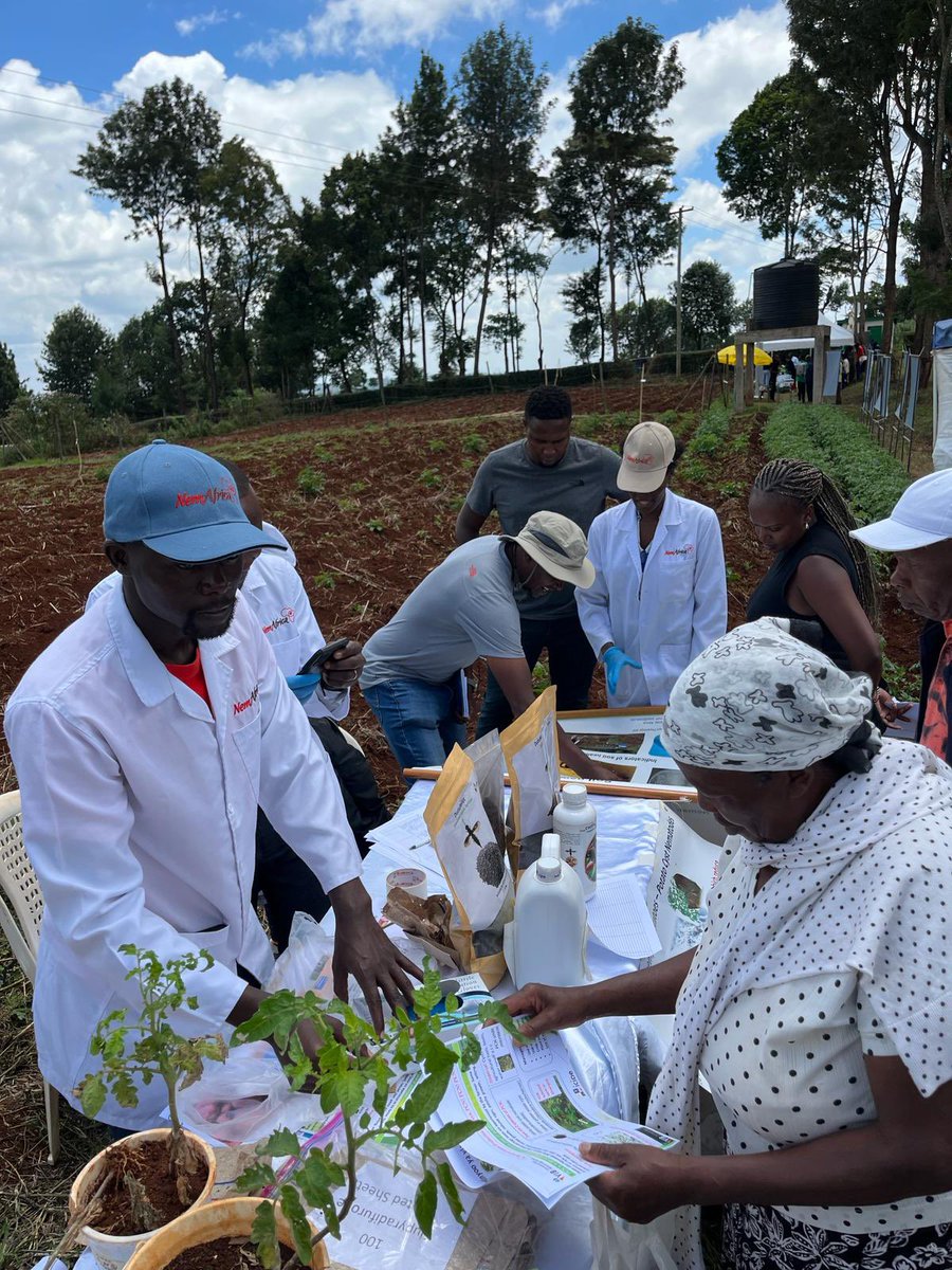 Last week the team got to participate in an open day at <a href="/kalromkulima/">KALRO</a> tigoni. NemAfrica is keen on creating awareness on Potato Cyst Nematodes as well as other Plant Parasitic Nematodes. This is a crucial aspect in the management of these pests. #planthealth #nematology #pcn