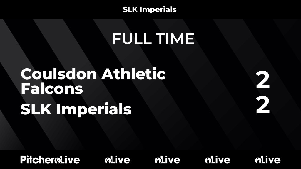 FULL TIME: Coulsdon Athletic Falcons 2 - 2 SLK Imperials
#COUSLK #Pitchero
southlondonkings.com/teams/257461/m…