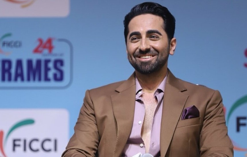 ''The more local you go, the more global your reach is' At #FICCIFrames, @ayushmannk spoke about the coming together of cultures through #cinema, the rise of quality content & the perils of #AI Read: tiny.cc/3d8jxz #FICCIFrames2024 #AyushmannKhurrana #HandeErçel
