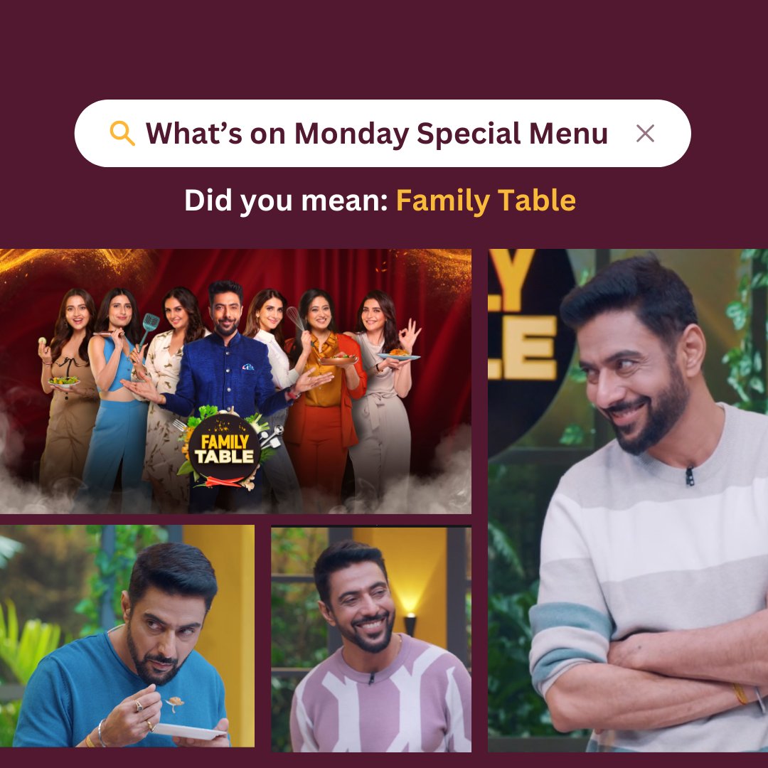 Ready to turn your Monday into a flavour-packed fiesta?
Join us for the 'Family Table' series, where families go head-to-head in a cook-off with the incredible Chef Ranveer Brar as their guide!

#epicon #familytable #ranveerbrar #foodshow #cookingshow #familyshow #watchonepicon