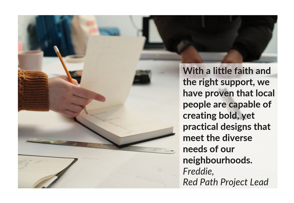 🏙️🌆 The Red Path Project - a collaboration between us, @BuildUpFdn & @SpaceBlack_ - puts urban design power in the hands of local young people. Freddie, an 18 year-old from the local Gascoyne Estate, gives his account of the project here: hackneyquest.org.uk/blog/the-red-p…