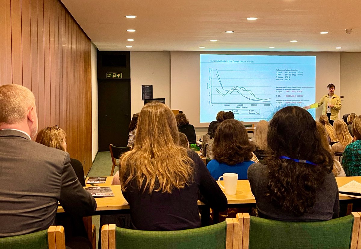 OxfordElevate's tweet photo. Morten Thomson shares his DPhil research looking at data on labour market outcomes for the #transgender population in Denmark.
#flexiblework #inclusivework #diversityatwork
#economics https://t.co/ET6tihgUQT