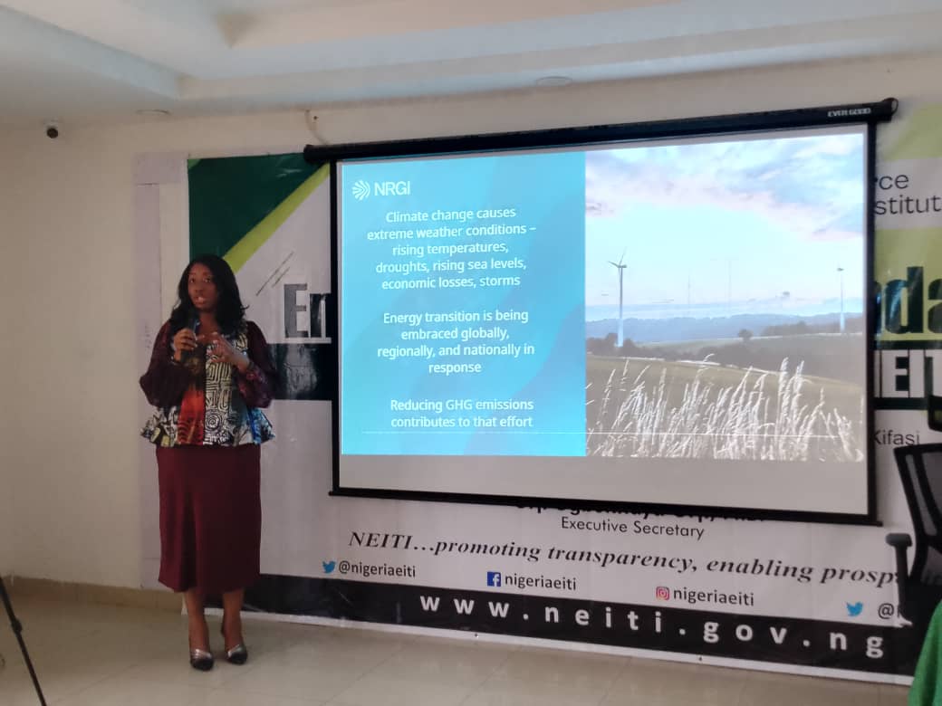 PPT by me drawing linkages btw #climatechange #energytransition #importance of #GHGEmissions emphasising that responses to #ET are adaptive & mitigating & these are not mutually exclusive. Reducing GHG/ methane emissions is an important part of that. @NRGInstitute @nigeriaeiti