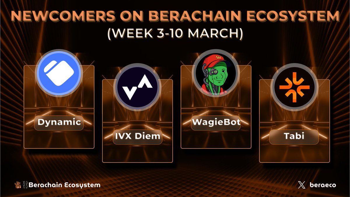 🐻<a href="/berachain/">Berachain Foundation 🐻⛓</a> is on a roll!

Welcoming a fresh wave of builders to #bera ecosystem, harnessing the power of Proof of Liquidity 💧

The future looks bright with these new talents on board! 👇

#berachain #berachain_testnet #beraeco #uptrend