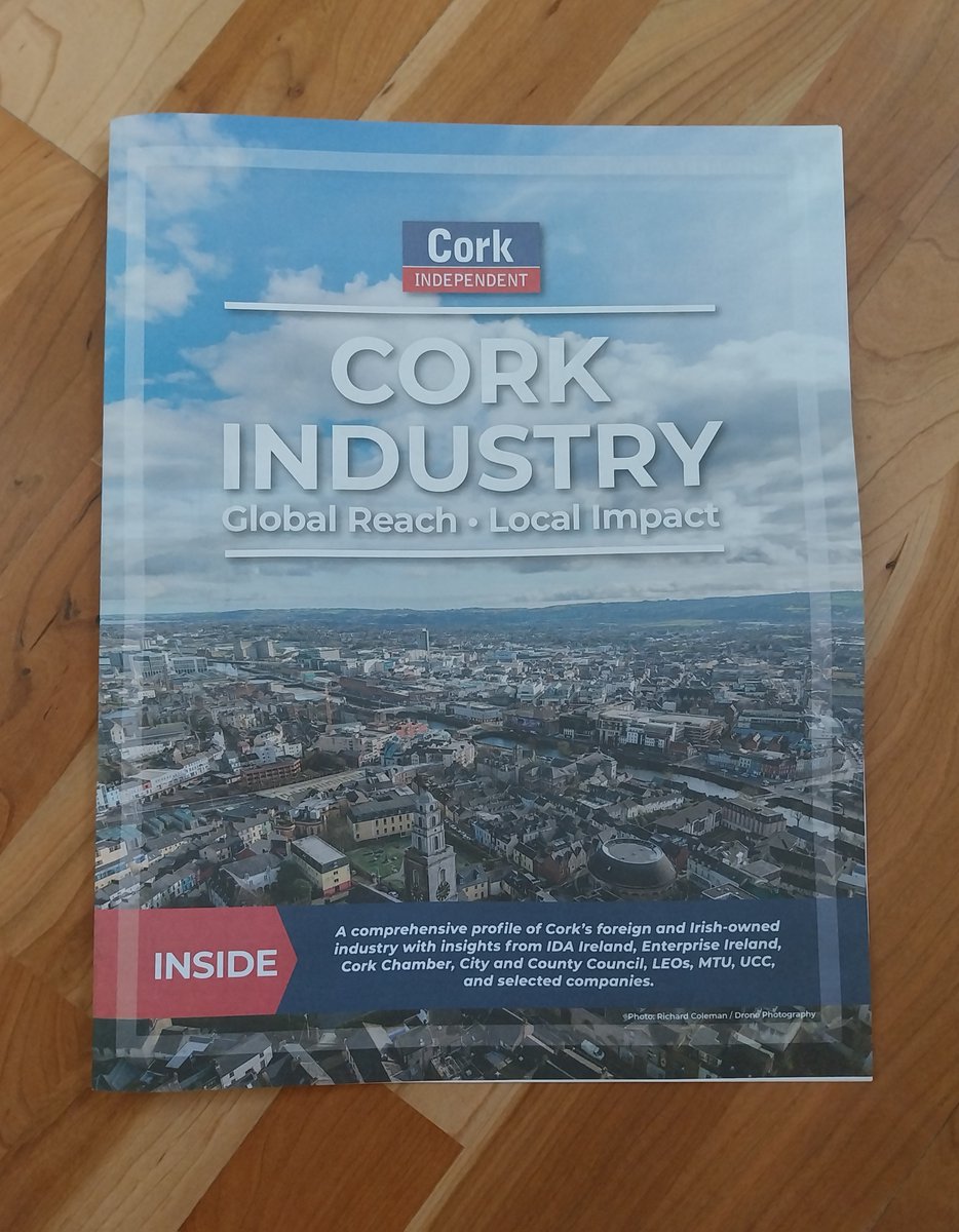 Lucy O'Donoghue | Mentoring |Project Managing | PR (@lucyodonoghue) on Twitter photo Well done <a href="/corkindo/">Cork Independent</a> on this excellent publication. A very informative read on industry in Cork and the supports available to businesses, big and small. Well done <a href="/corkindo/">Cork Independent</a> on this excellent publication. A very informative read on industry in Cork and the supports available to businesses, big and small.