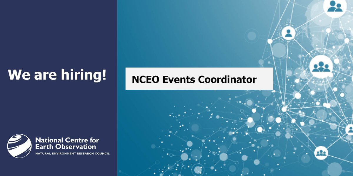 📢New job opportunity! We are recruiting an experienced #Events Coordinator to join our team based at <a href="/SpaceParkLeic/">Space Park Leicester</a>. For more info and application details 👉rb.gy/aav8fb 🌍🛰️🌿