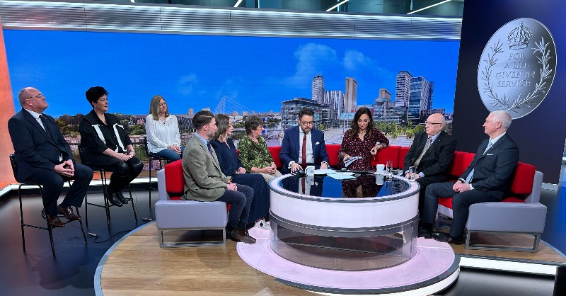 This morning @BrynHughes1 took part in a special and emotional interview with #BBCBreakfast, speaking of the success of the #MedalsForHeroes campaign. Families of fallen officers can retrospectively apply for the emblem via the GOV.UK website.